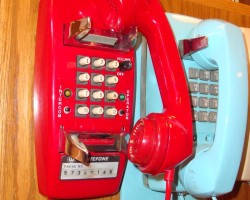 Airplane flight phone - "Please bring your seatbacks and traytalbles....."