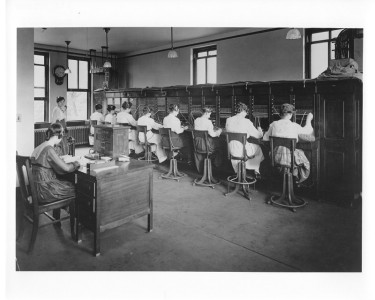 1910s-5 -
1917-Traffic Operators in Orangeburg, South Carolina.