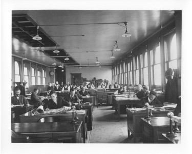 1910s-11 -
1915 -Construction Engineer's force at the Fulton Building in Pittsburgh, Penna.