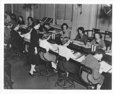 1950s-9 -
Information Traffic Operators.