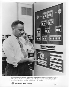 1960s-5 -
No. 1 ESS Switching Office, Morris, Illinois.