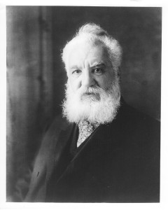 1915 -
Alexander Graham Bell in later live, around 1915.