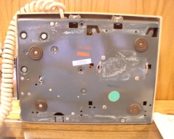 bottom of Rotary and Touch-Tone card dialer