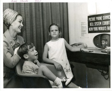 Picturephone Model 1, 1965 -
Text on the front of the photo, "Cathy Crosby, 5/9/65"