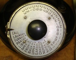 Custom dial for a SOP home intercom.