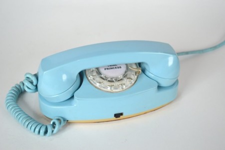 Western Electric Princess Field Trial set, F51910, blue