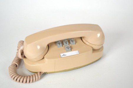 Western Electric Princess, ten button, beige, 1964