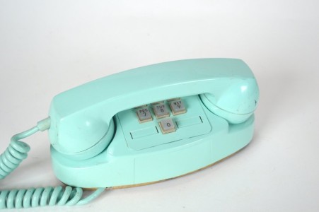 Northern Electric Princess ten button, turquoise, 1966