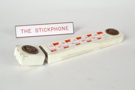 Western Electric Concept Display set, the Stick Phone, white