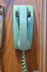 Western Electric Production 1554, TT dial, hard wired, 755—4402, turquoise