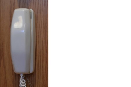 Western Electric, Bell Labs Trimline prototype, wallset, non—working, plastic, white Main 0—2368