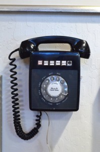 Western Electric Prototype/Field Trial six key wall set, 851, rotary dial, black